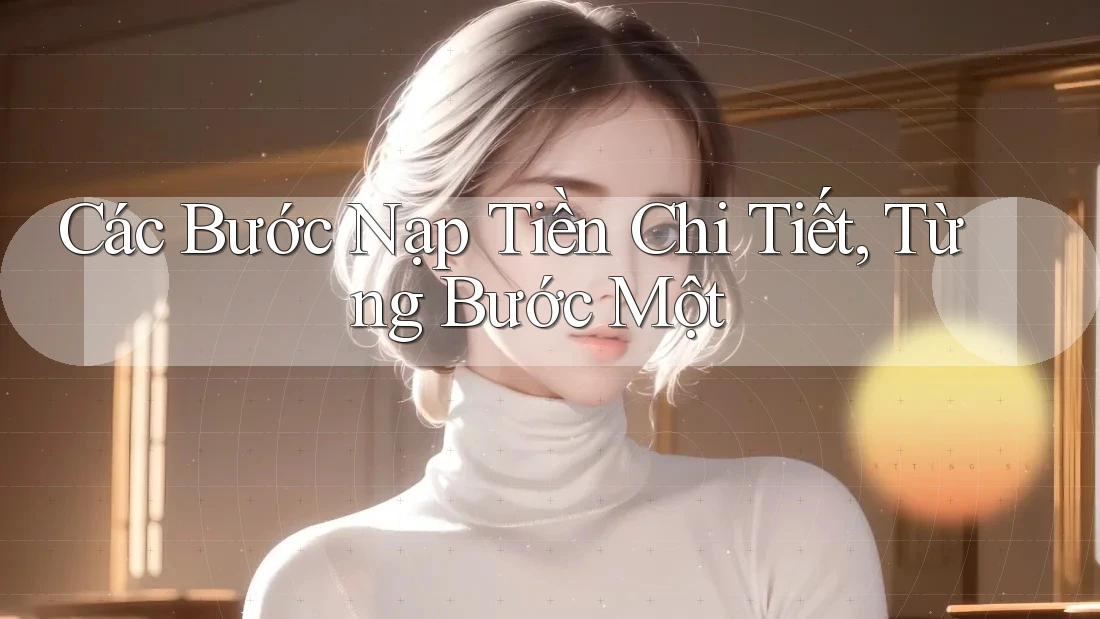 Các Bước Nạp Tiền Chi Tiết, Từng Bước Một