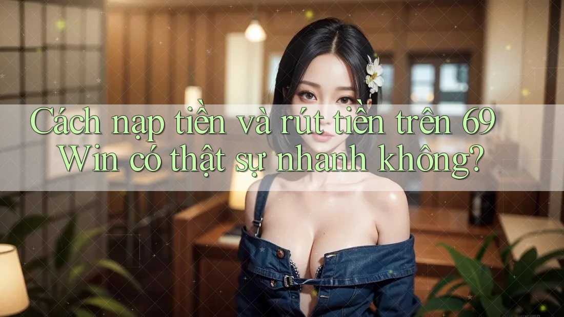 Cách nạp tiền và rút tiền trên 69 Win có thật sự nhanh không?