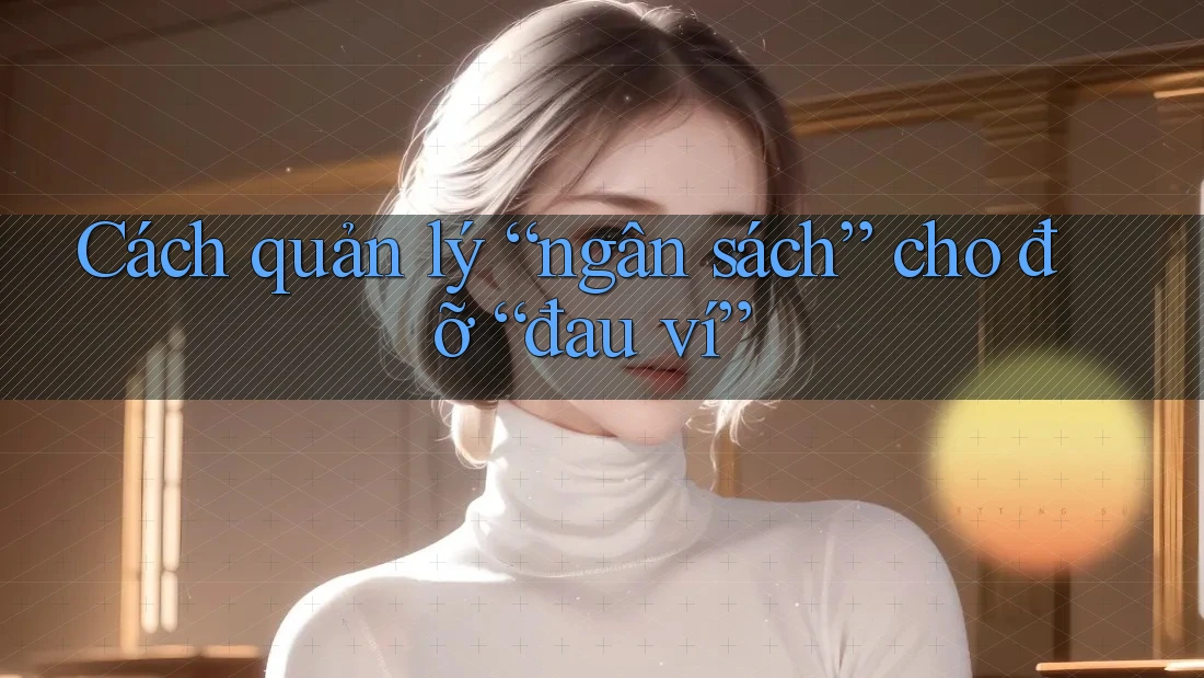 Cách quản lý “ngân sách” cho đỡ “đau ví”