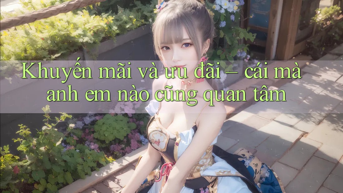 Khuyến mãi và ưu đãi – cái mà anh em nào cũng quan tâm