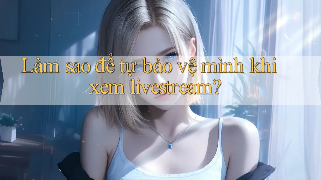 Làm sao để tự bảo vệ mình khi xem livestream?