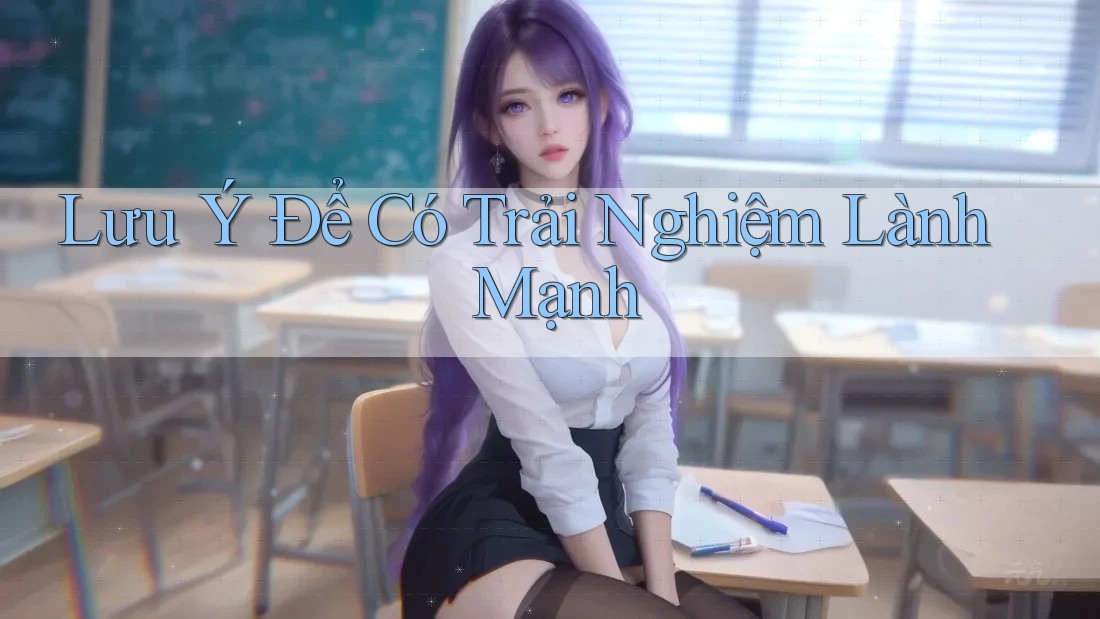 Lưu Ý Để Có Trải Nghiệm Lành Mạnh