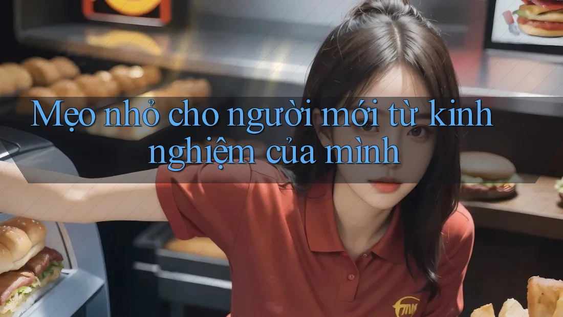 Mẹo nhỏ cho người mới từ kinh nghiệm của mình