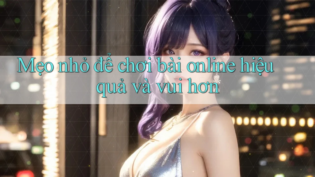 Mẹo nhỏ để chơi bài online hiệu quả và vui hơn