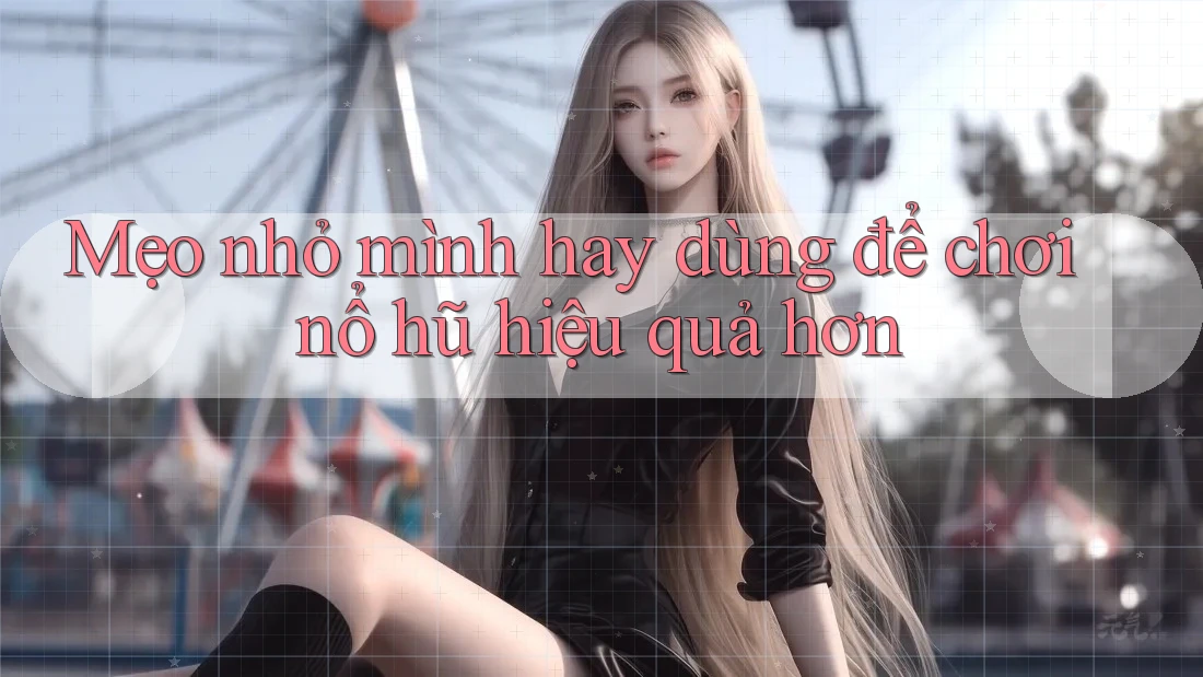 Mẹo nhỏ mình hay dùng để chơi nổ hũ hiệu quả hơn