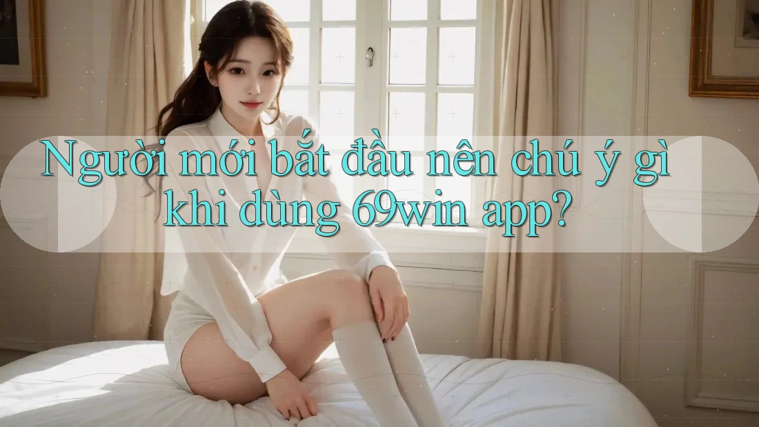 Người mới bắt đầu nên chú ý gì khi dùng 69win app?