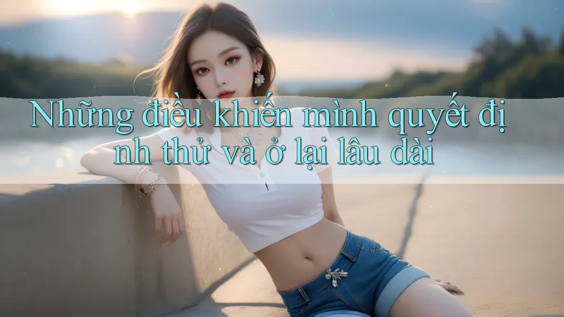 Những điều khiến mình quyết định thử và ở lại lâu dài