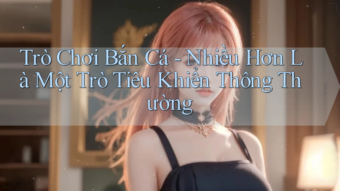 Trò Chơi Bắn Cá - Nhiều Hơn Là Một Trò Tiêu Khiển Thông Thường